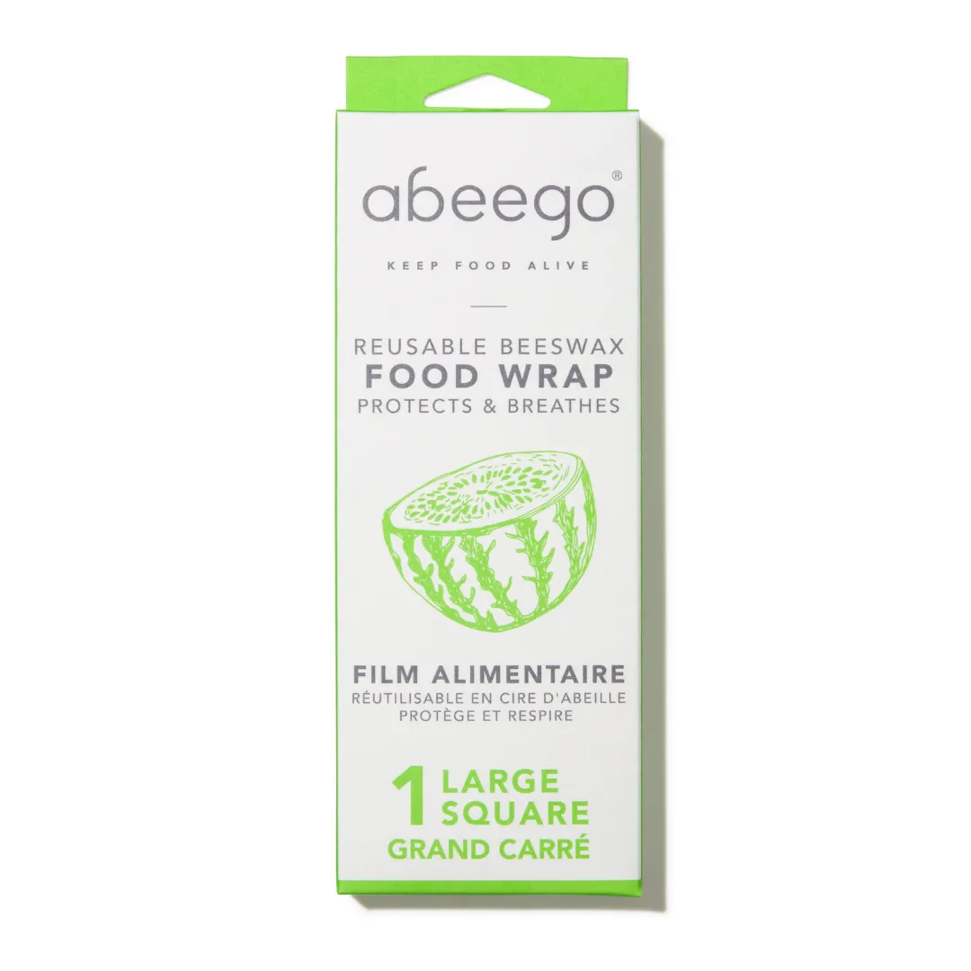 Abeego - 1 Large Square Beeswax Food Wrap