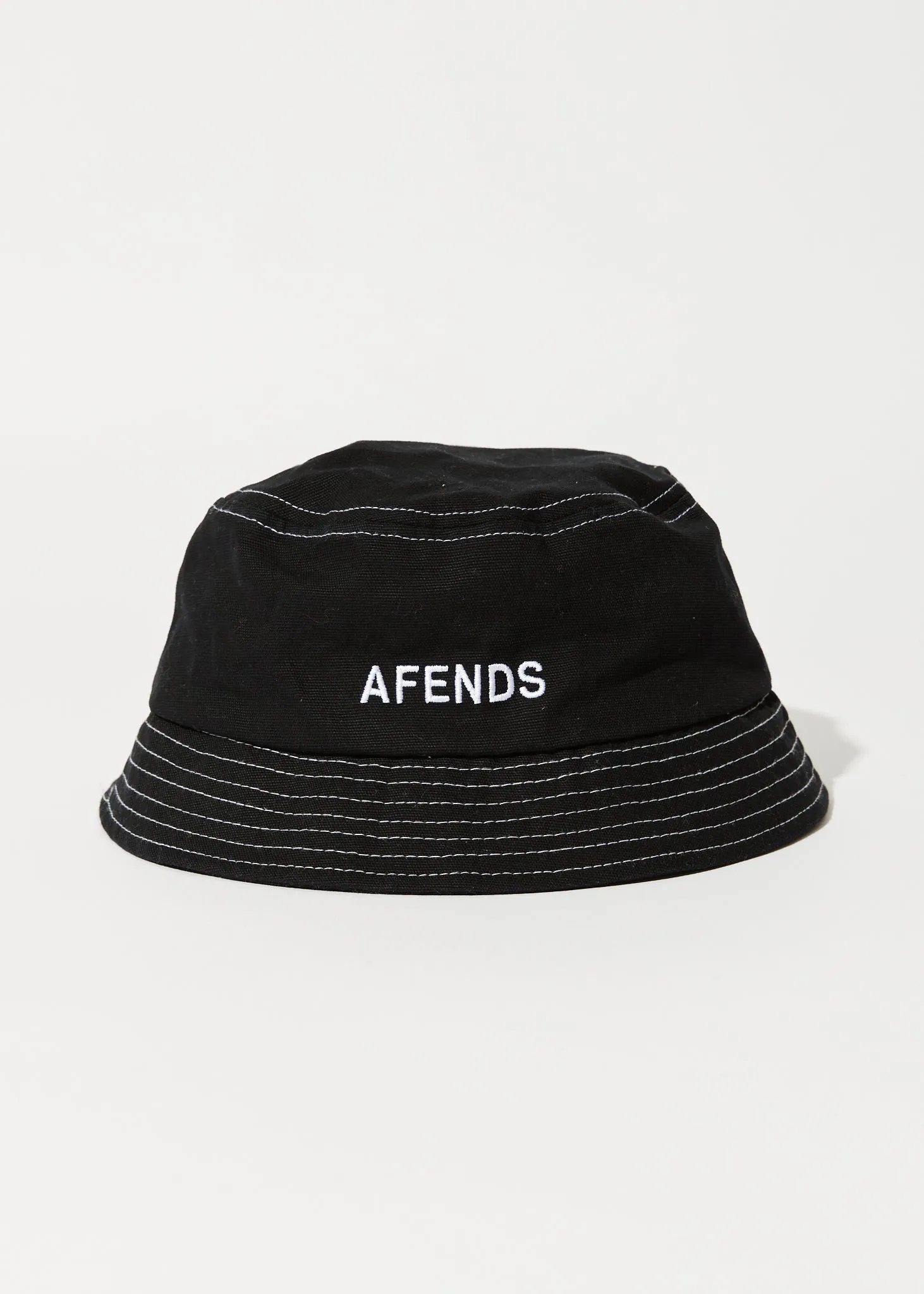 AFENDS Unisex Diggers - Bucket Hat - Black