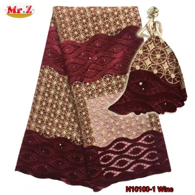 African Lace Fabric Embroidered Nigerian Laces Fabric