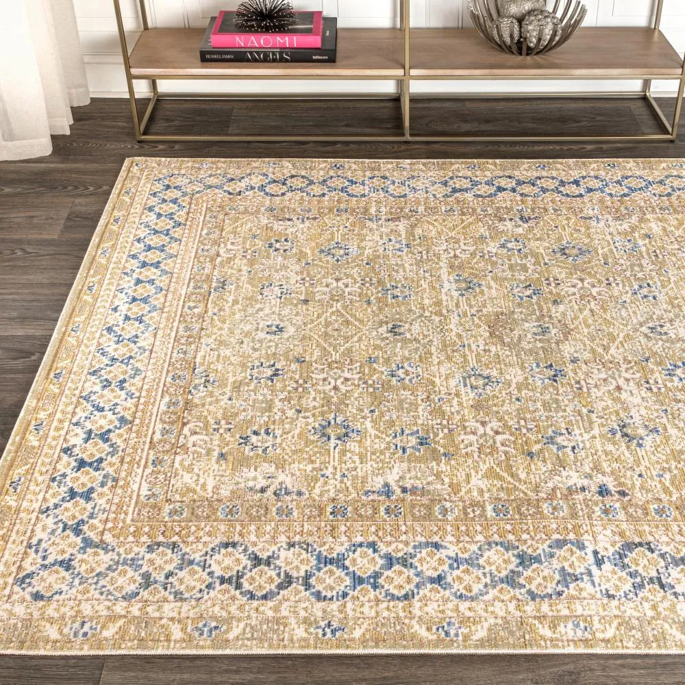 Aland Stirling English Country Argyle Area Rug