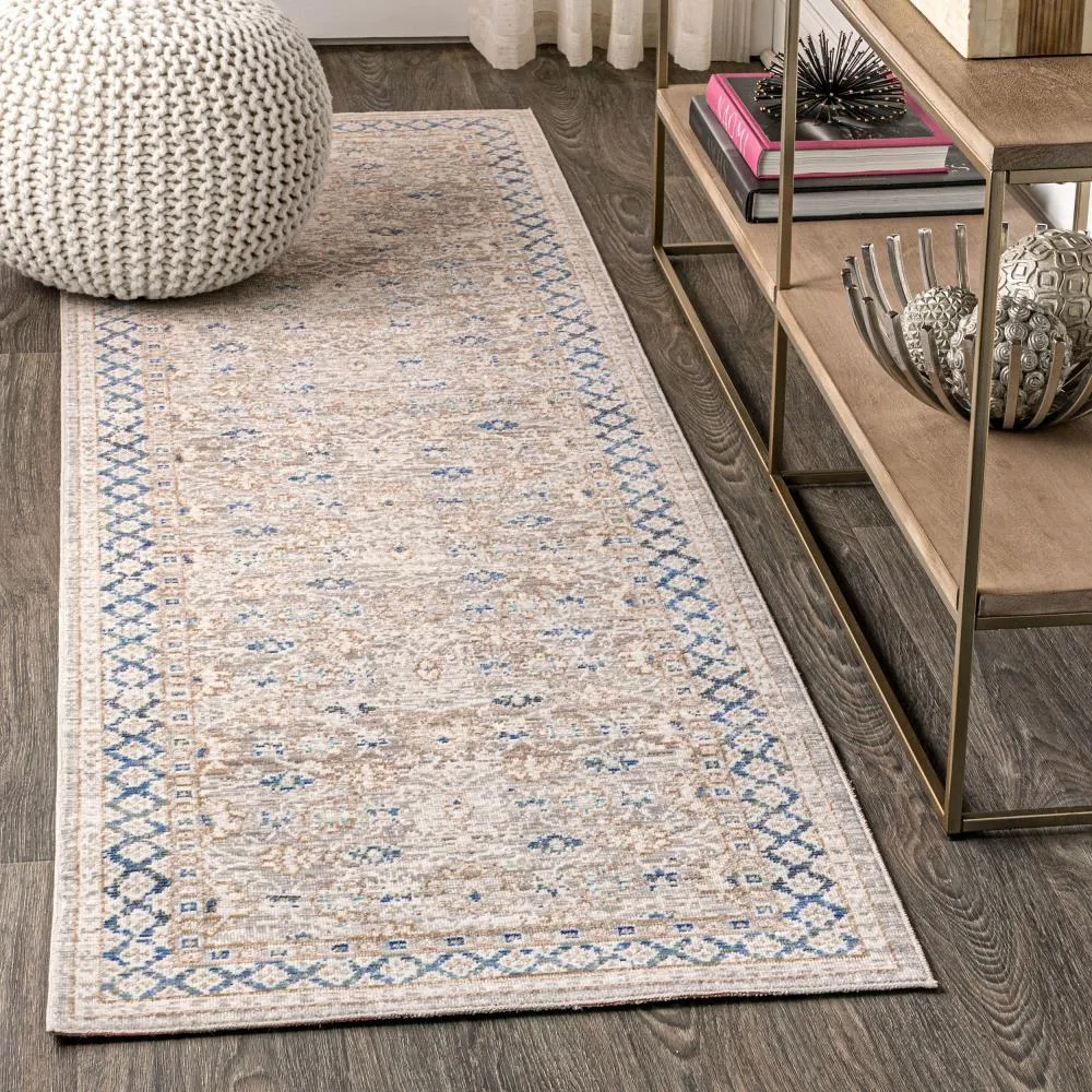 Aland Stirling English Country Argyle Area Rug