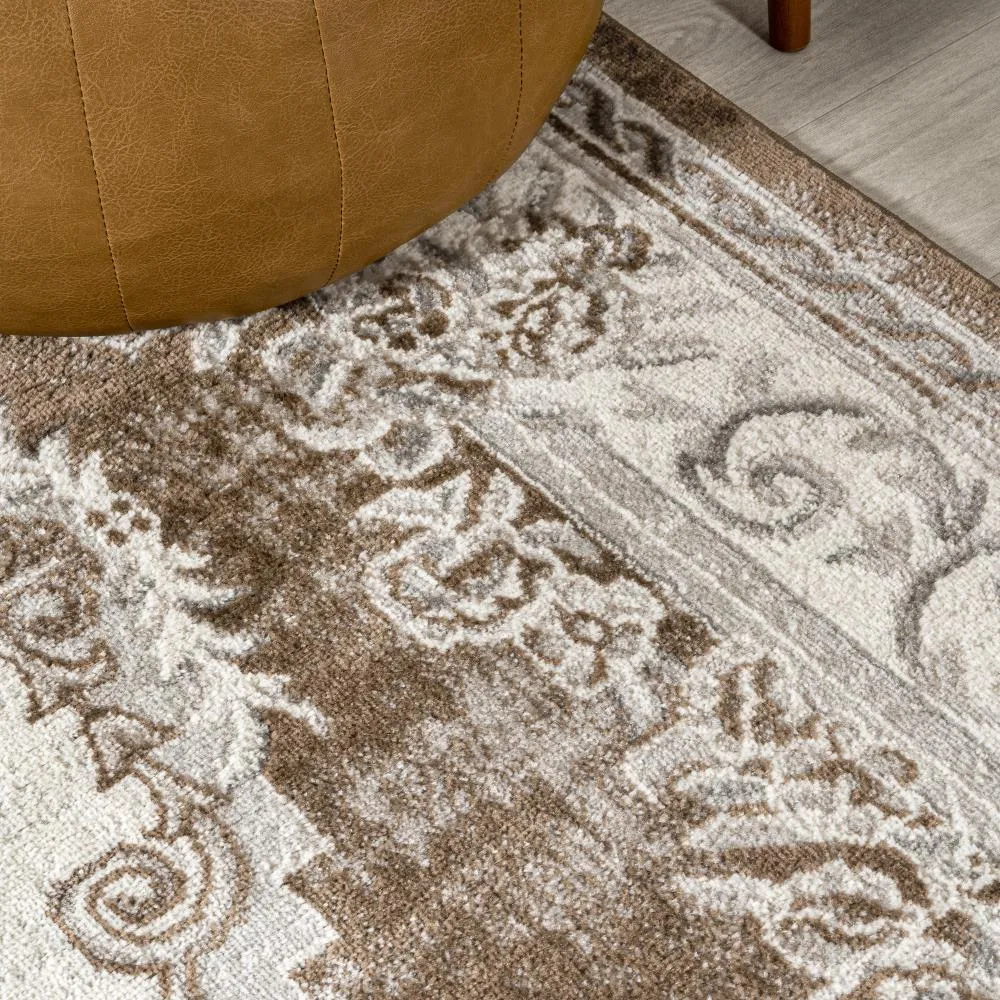 Amur Rosalia Cottage Medallion Area Rug