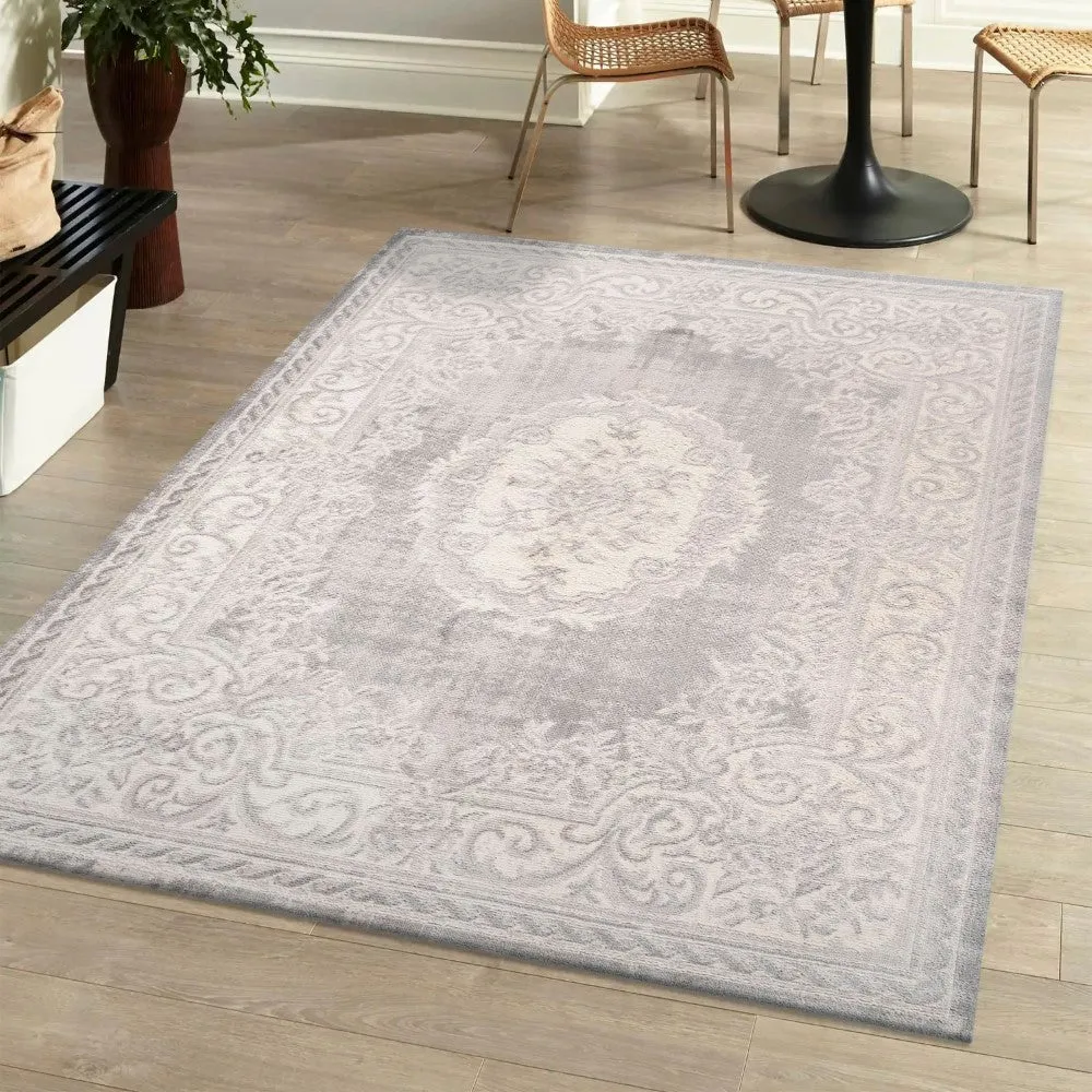 Amur Rosalia Cottage Medallion Area Rug