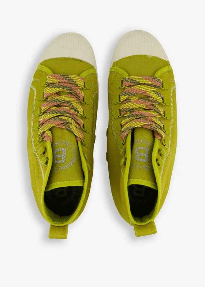 Bensimon Stella Hightop Mesh Anise Trainer