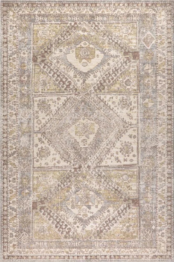 Bioko Darija Ornate Geometric Medallion Area Rug