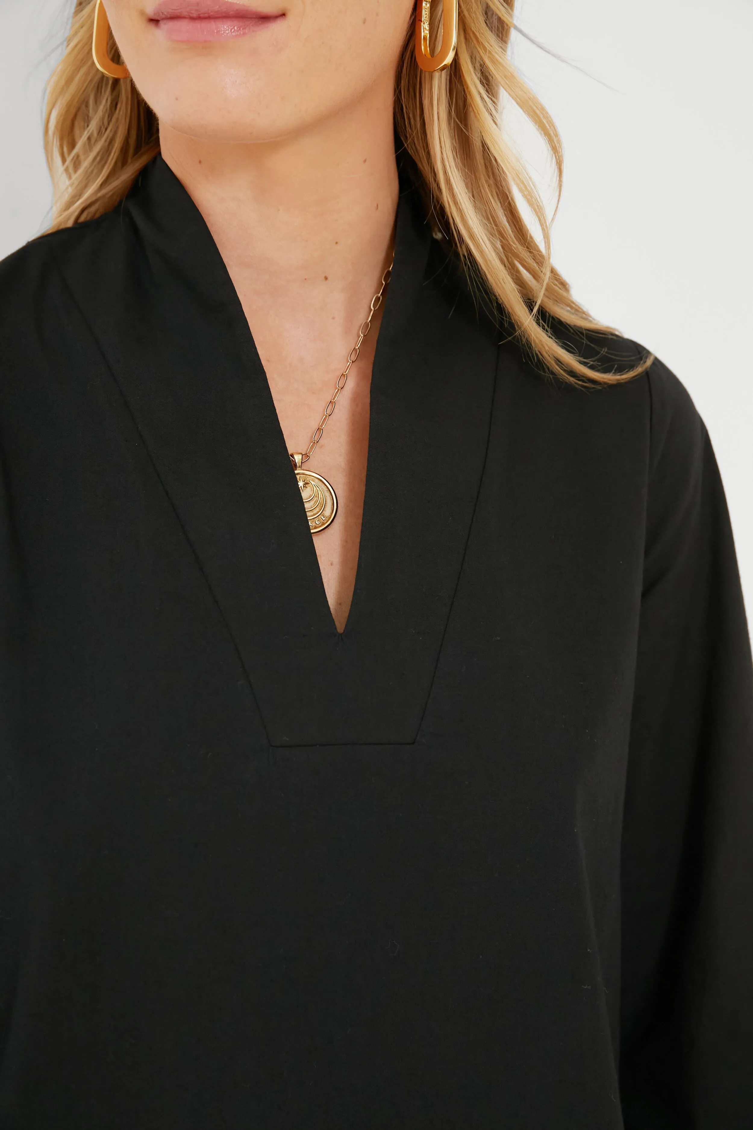 Black Norella Blouse