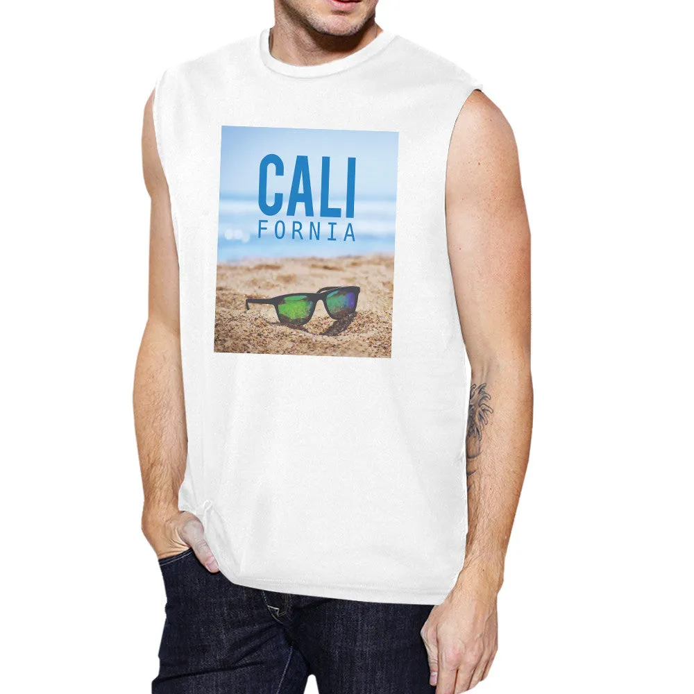 California Beach Sunglasses Mens Lightweight Summer Muscle Top