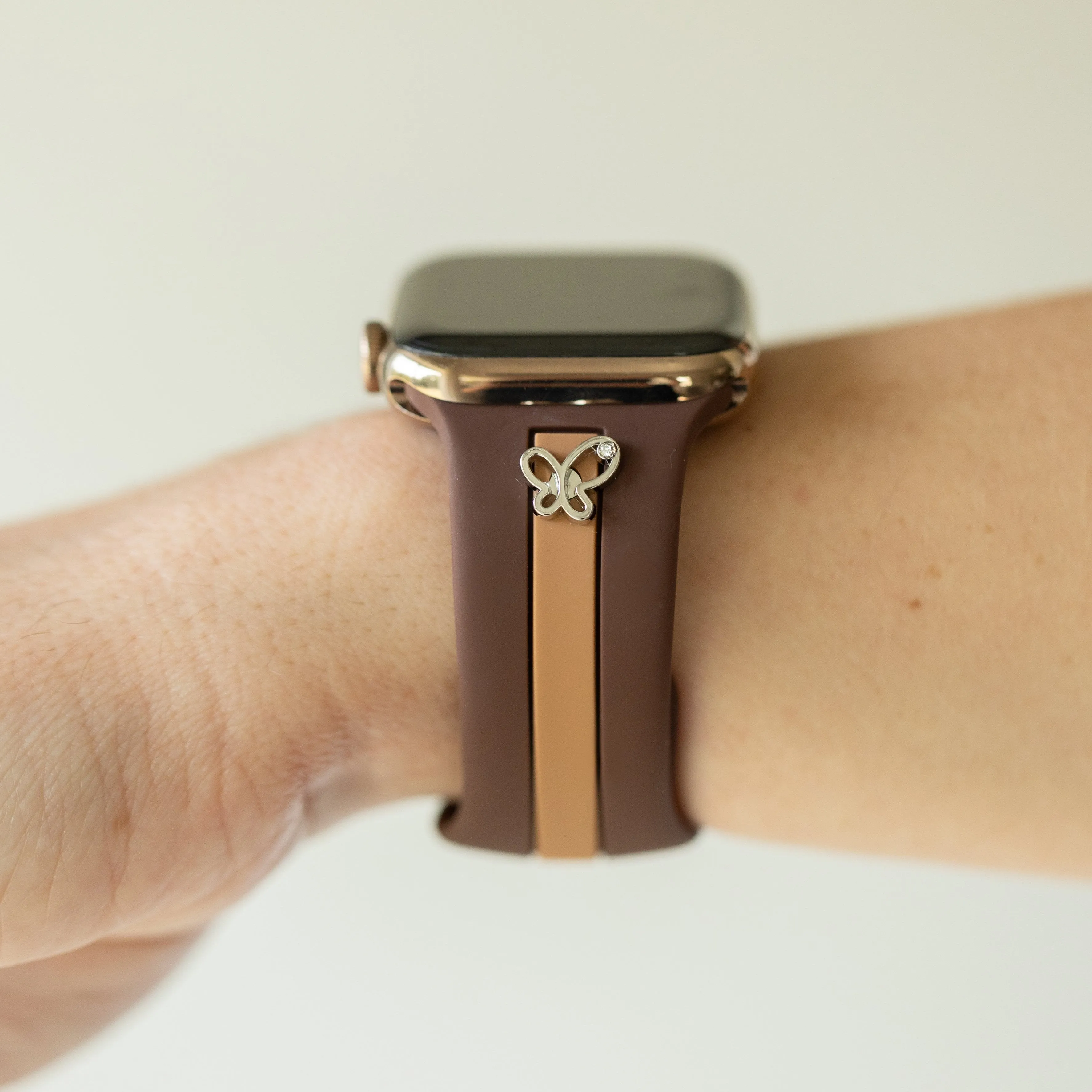 Chasing Butterflies 🦋 Cocoa & Caramel Smart Watch Band