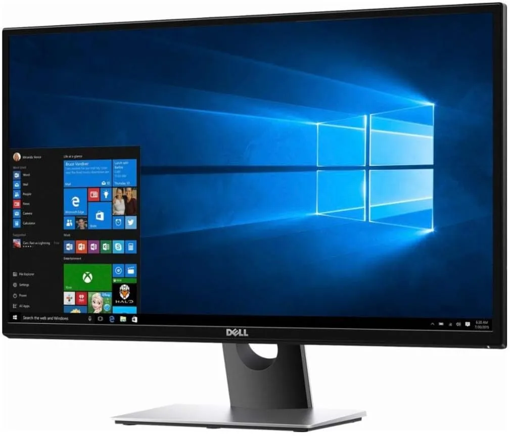 Dell SE2717HR Landscape Black GRADE A - 27"  IPS LED Monitor Renewed