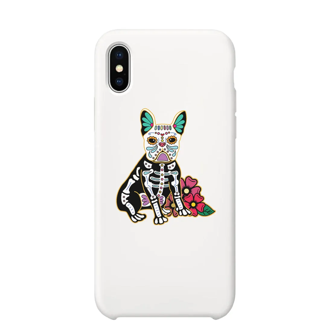 Frenchie Day Of Dead Funny Halloween Costume Cute Phone Case