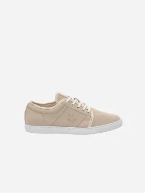 Gaia Unisex Recycled Canvas Vegan Sneakers | Beige