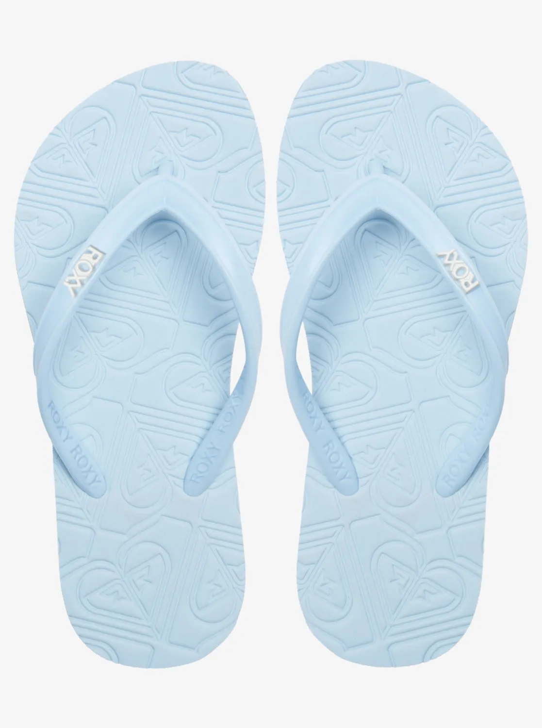 Girls 4-16 Viva Platform Flip-Flops - Light Blue