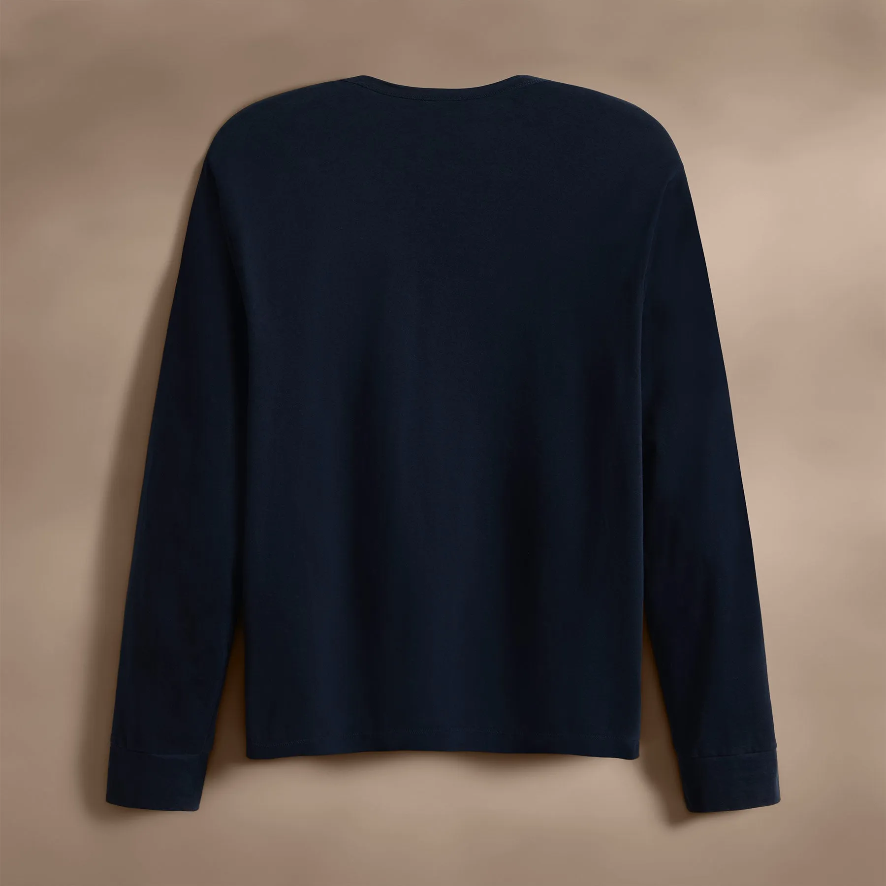 Heavy Luxe Jersey Long Sleeve - Blue Noir