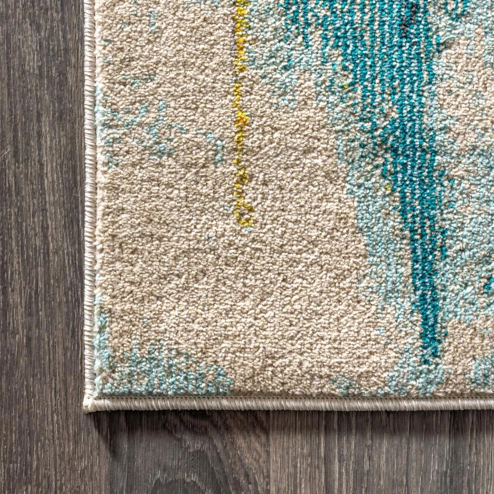 Holland Contemporary POP Modern Abstract Area Rug