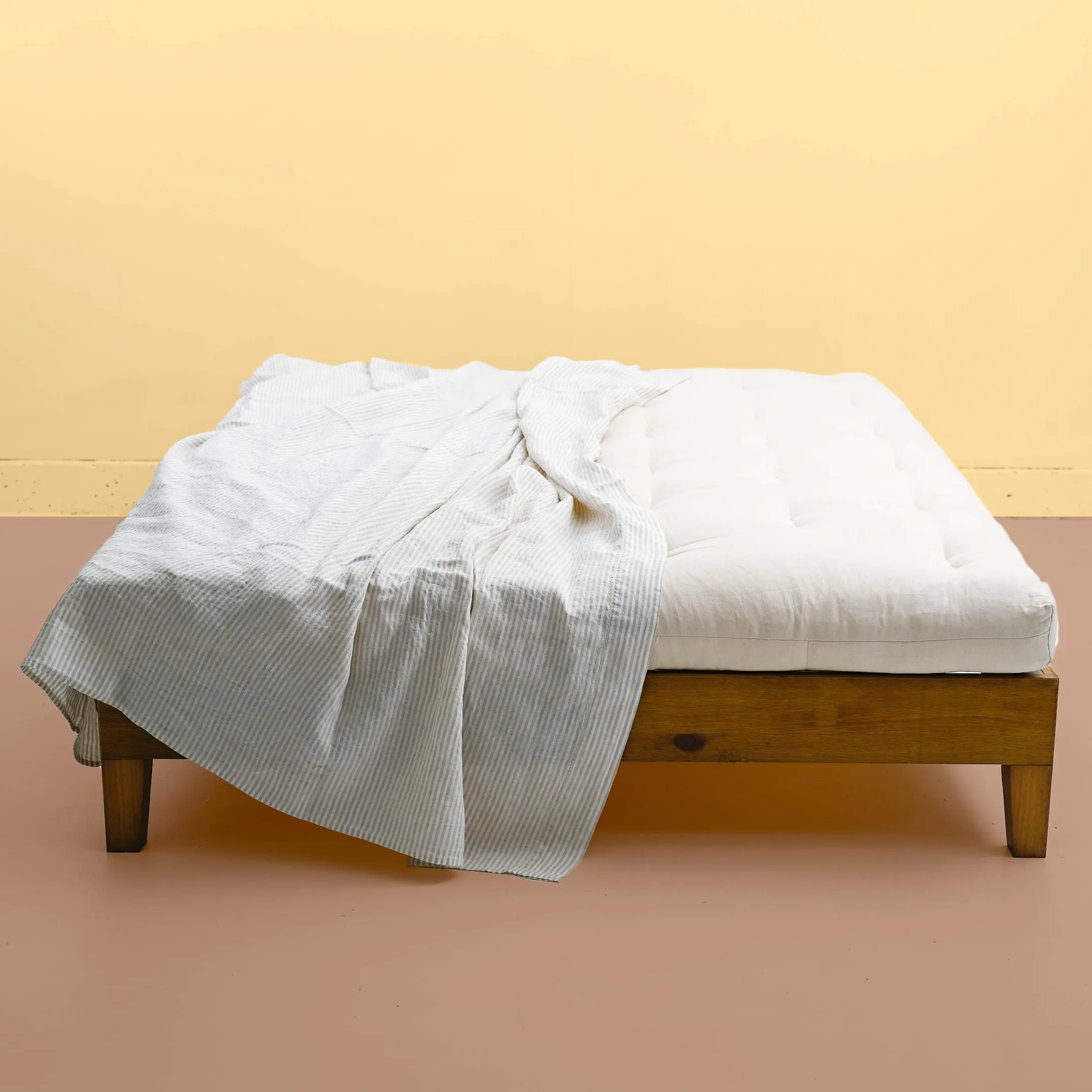 HOMESTEADER Vegan 100% Organic Cotton Futon Mattress