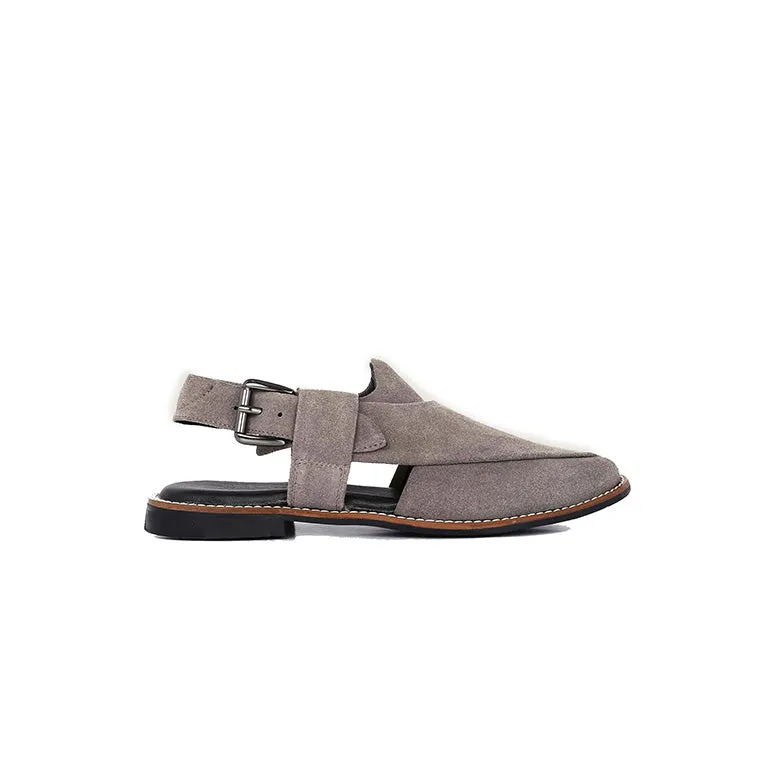 Juan Loco Men's Suede Leather Peshawari Chappal Sandals