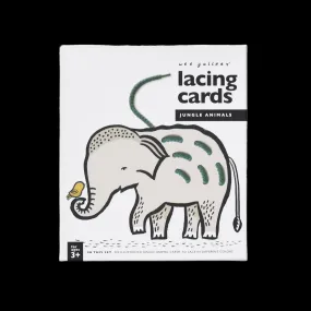 Lacing Cards - Jungle Animals