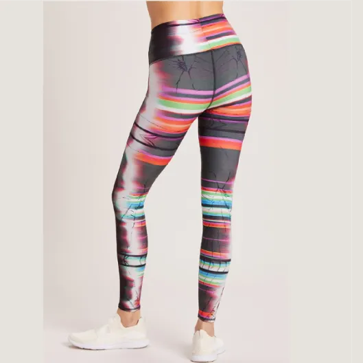 LCD Glitch High Waisted Legging