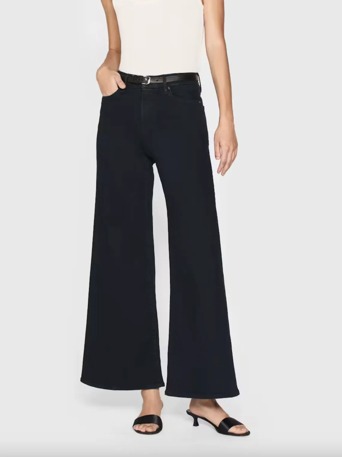 Le Palazzo High Rise Wide Leg Crop - Slow Days