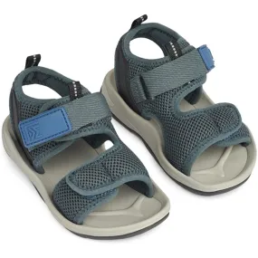 Liewood Christi Sandals Whale Blue Mix