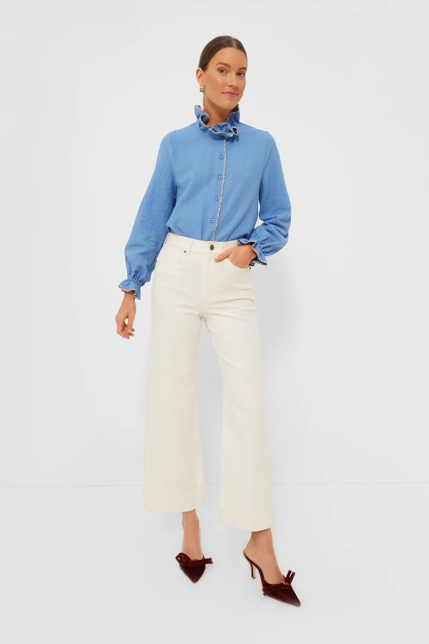 Marisa Blue Ally Blouse