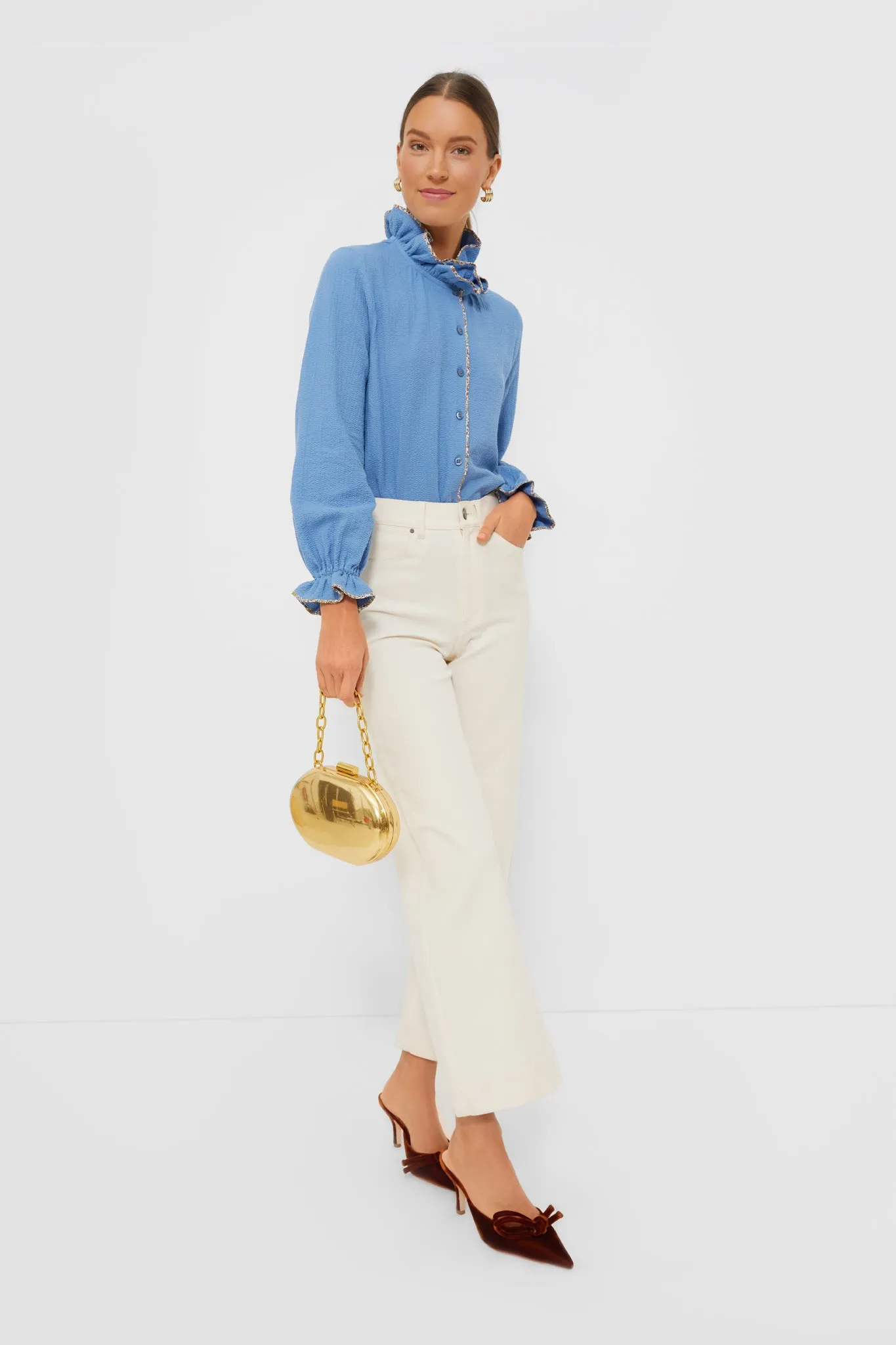 Marisa Blue Ally Blouse