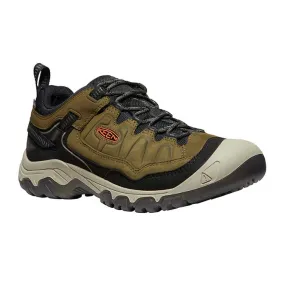 Mens Keen Targhee IV WP in Dark Olive/Gold Flame