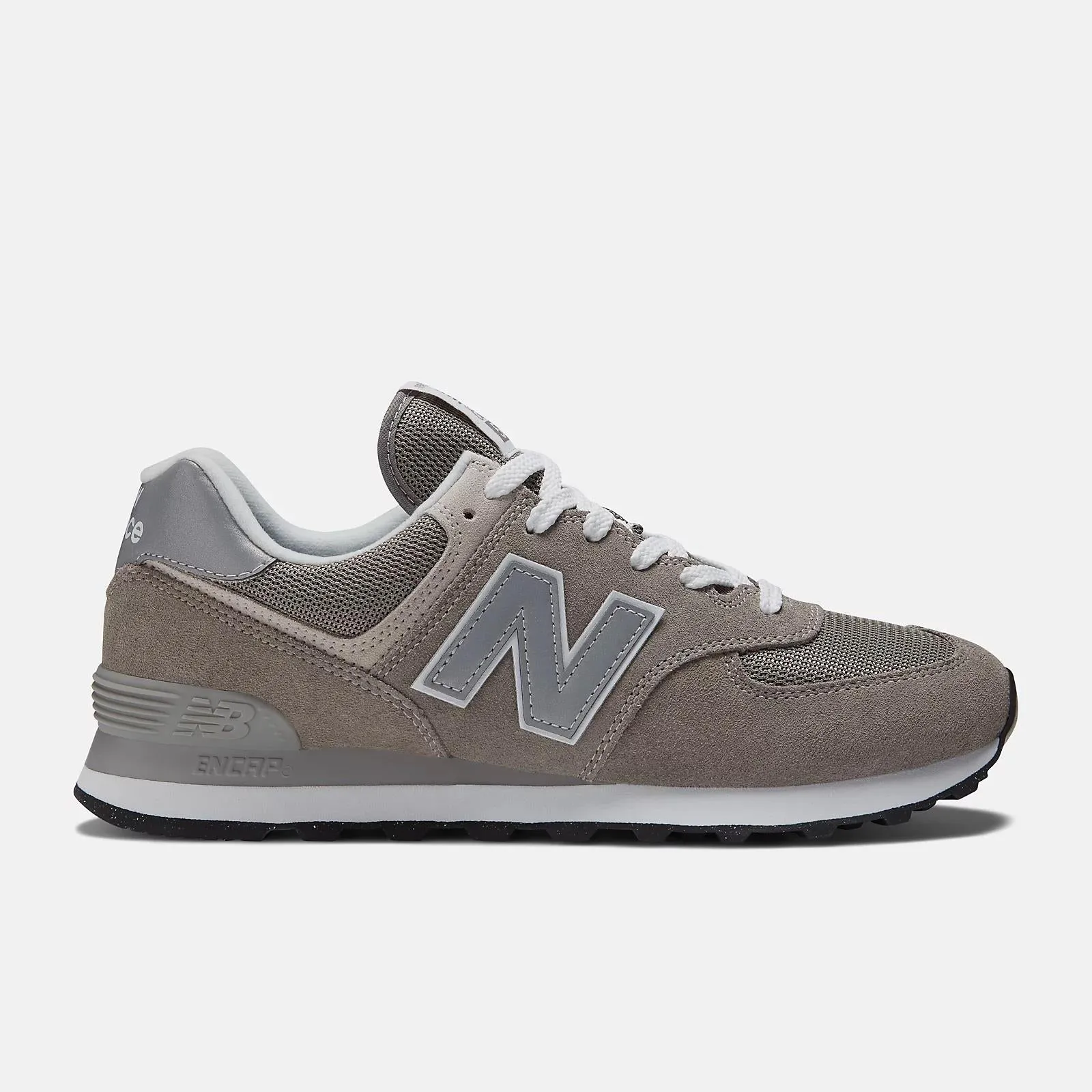 Men's Wide Fit New Balance  ML574EVG Running Trainers - Exclusive - Grey ENCAP