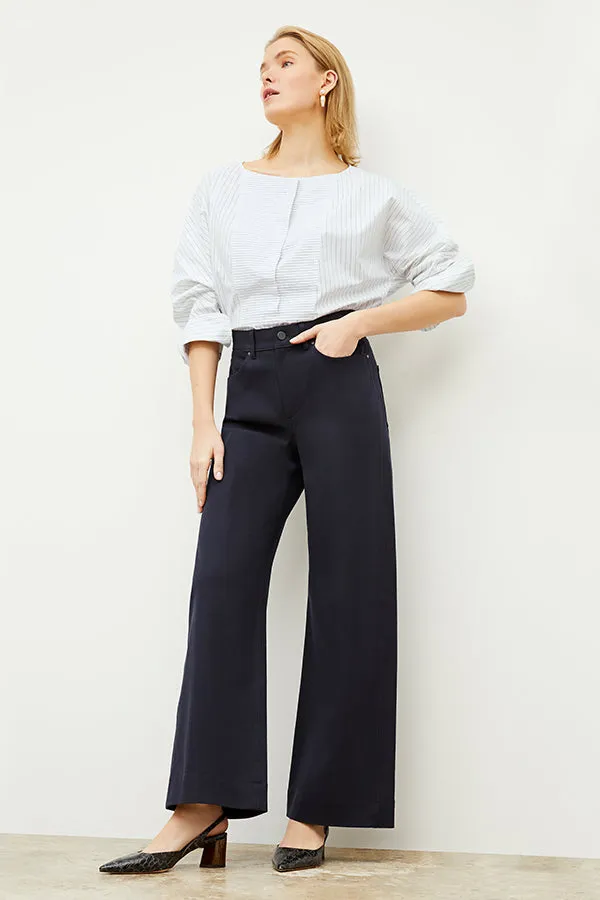 Milo Wide-Leg Jean - Eco Better Than Denim :: Dark Navy