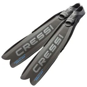 Open Box Cressi Gara Modular Impulse Fins for Freediving - Black, Size: 42/43