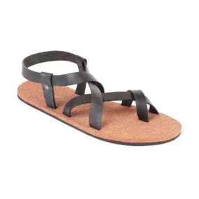 Paaduks Tro Slingback Cork Sandals for Men (Brown)