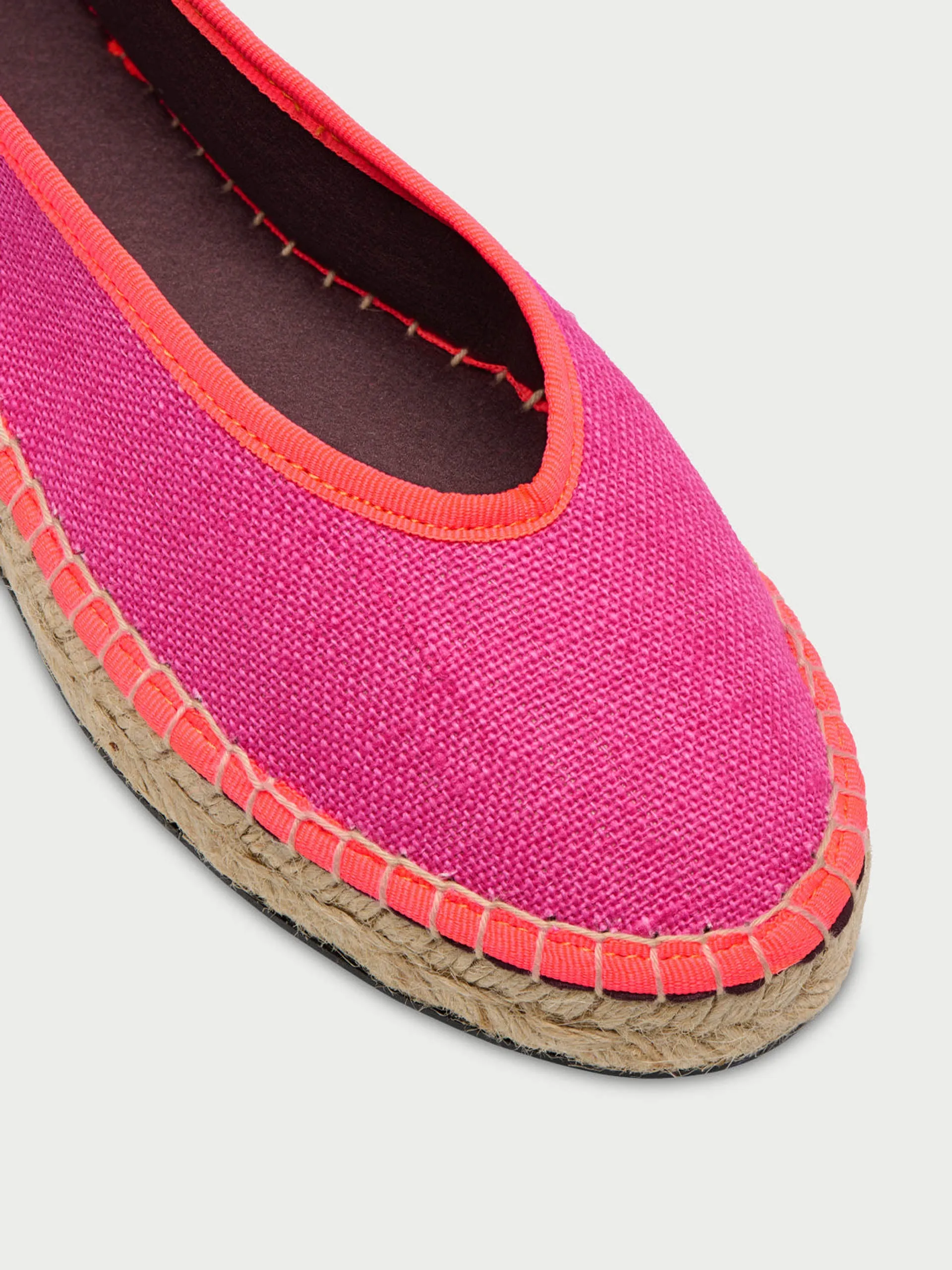 Pink Summer swing flats