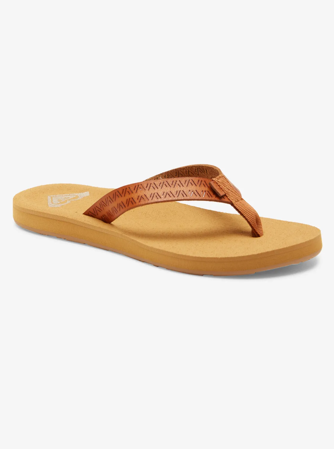 Porto Motif Sandals - Tan