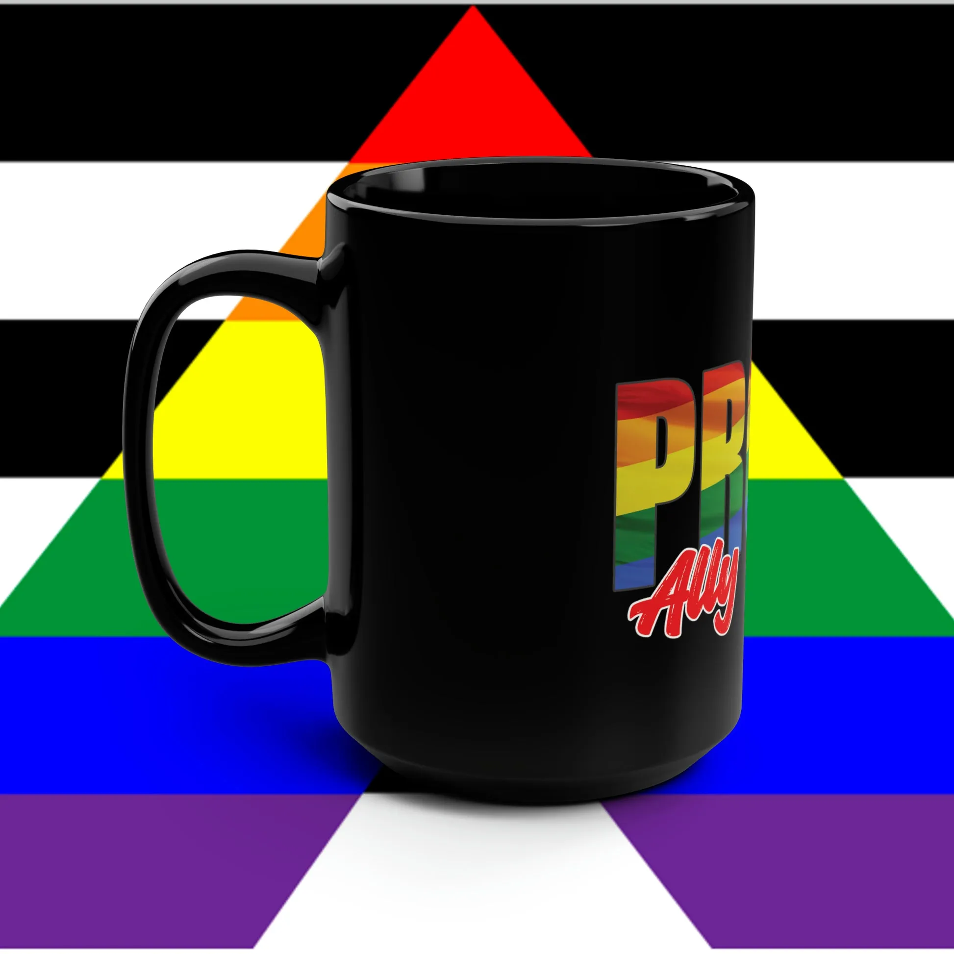 Proud Ally to All 15 oz Cermaic Mug