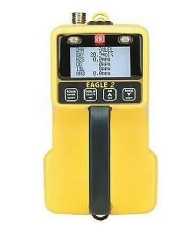 RKI 721-006 Eagle 2 Gas Monitor, Chlorine (Cl2), 0-3 ppm FREE SHIPPING