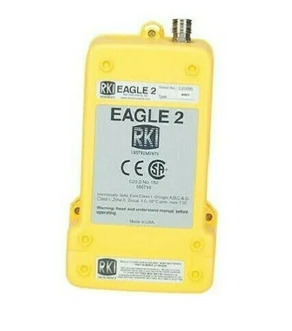 RKI 721-006 Eagle 2 Gas Monitor, Chlorine (Cl2), 0-3 ppm FREE SHIPPING