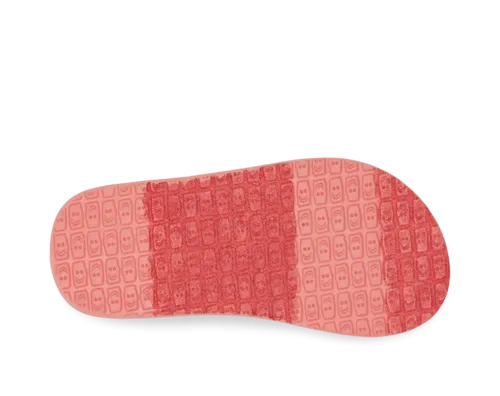 Sanuk Kids Yoga Mat Sandal-Coral