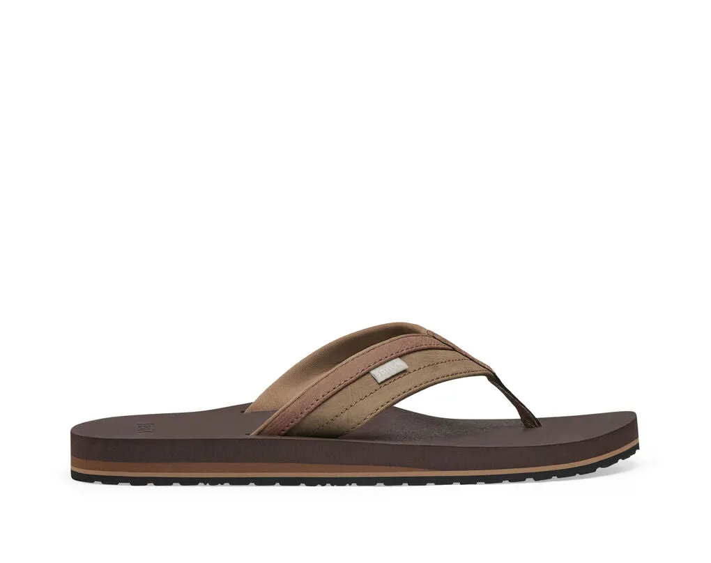 Sanuk Mens Ziggy ST Tan