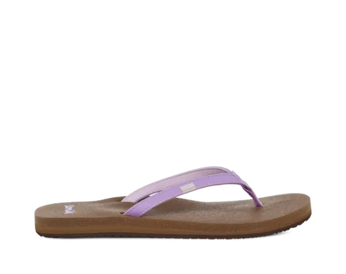 Sanuk Yoga Joy Sandal-Purple Rose