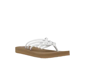 Sanuk Yoga Sandy Sandal-White/Tan