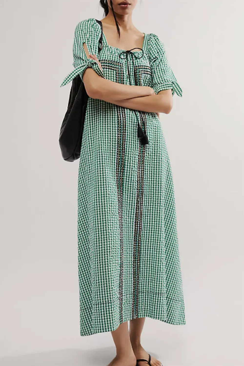 SIDEWALK SALE ITEM - FP Cass Midi Dress - Green