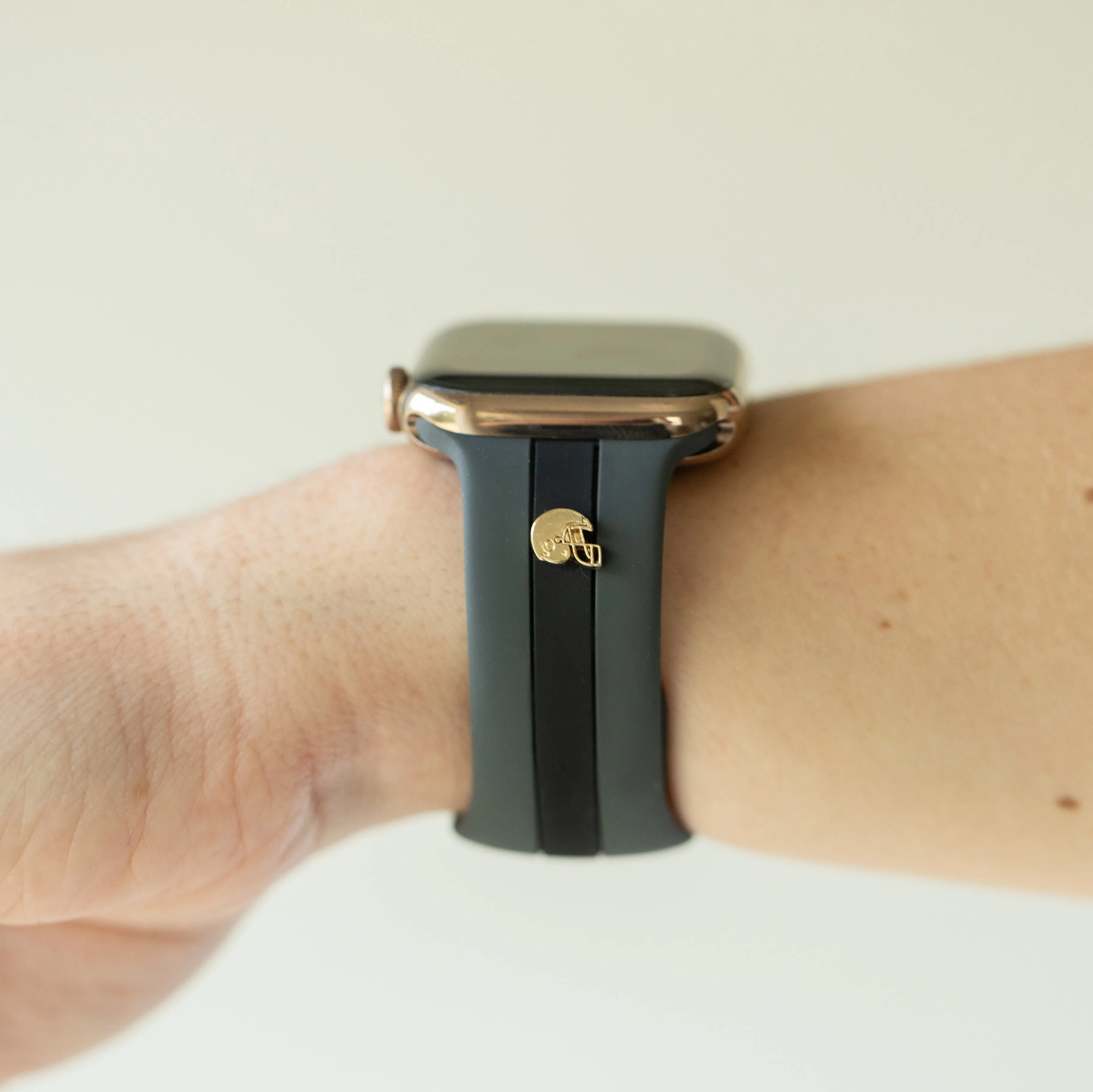 Skye Gray & Black Smart Watch Band