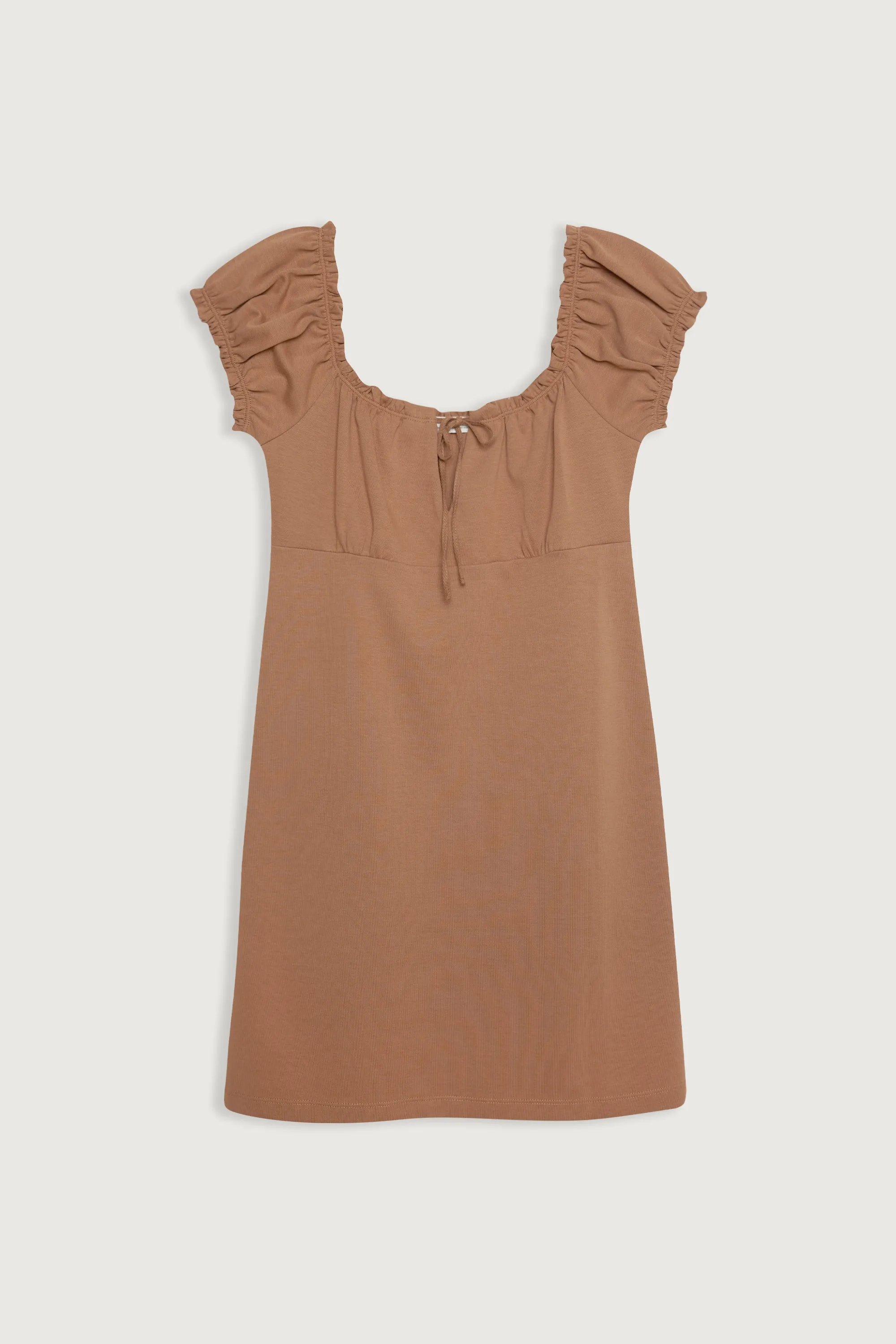 SQUARE NECK MINI DRESS