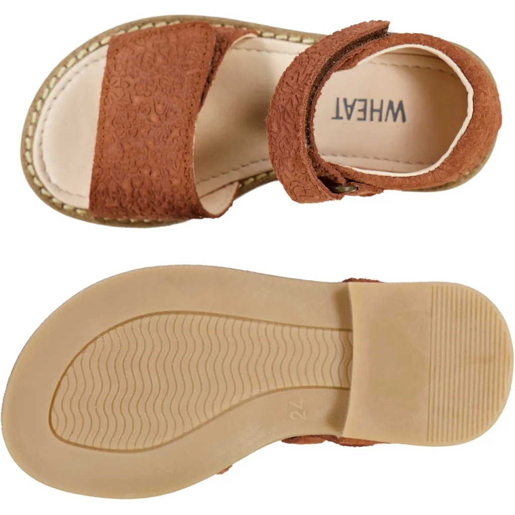 Tasha sandal - amber brown