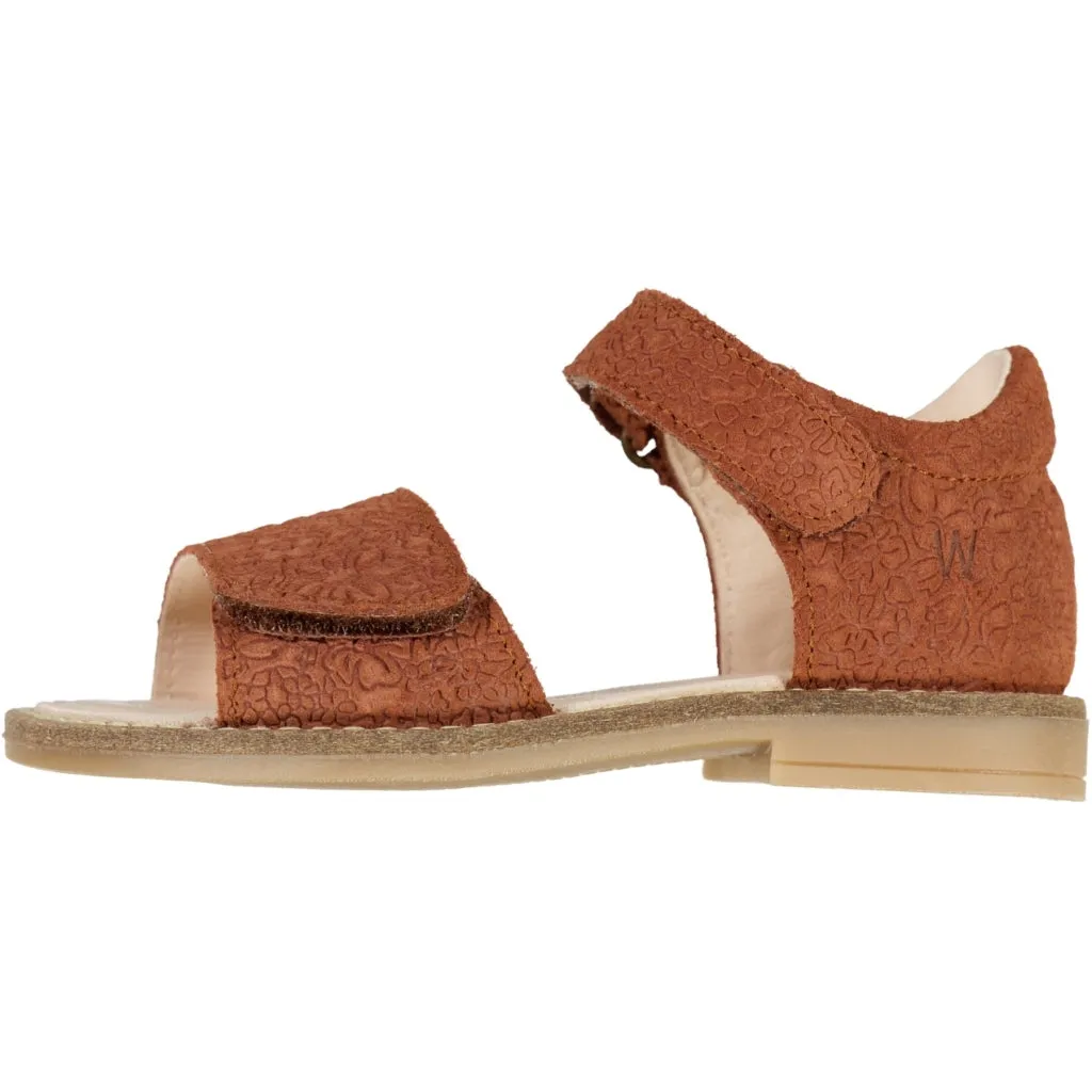 Tasha sandal - amber brown