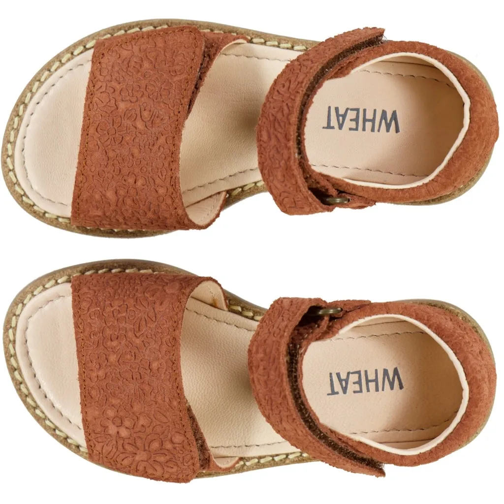 Tasha sandal - amber brown