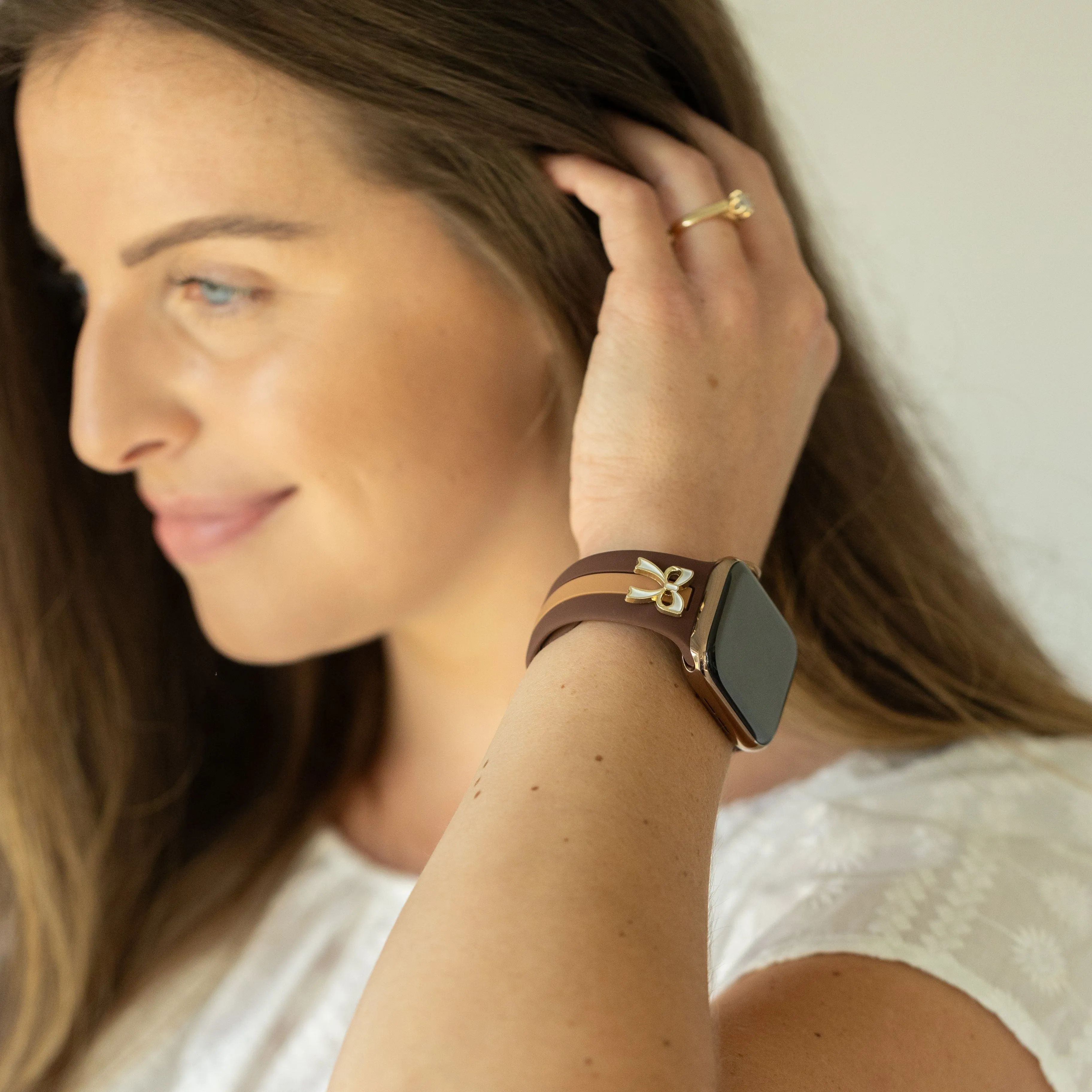 The It Girl Cocoa & Caramel Smart Watch Band