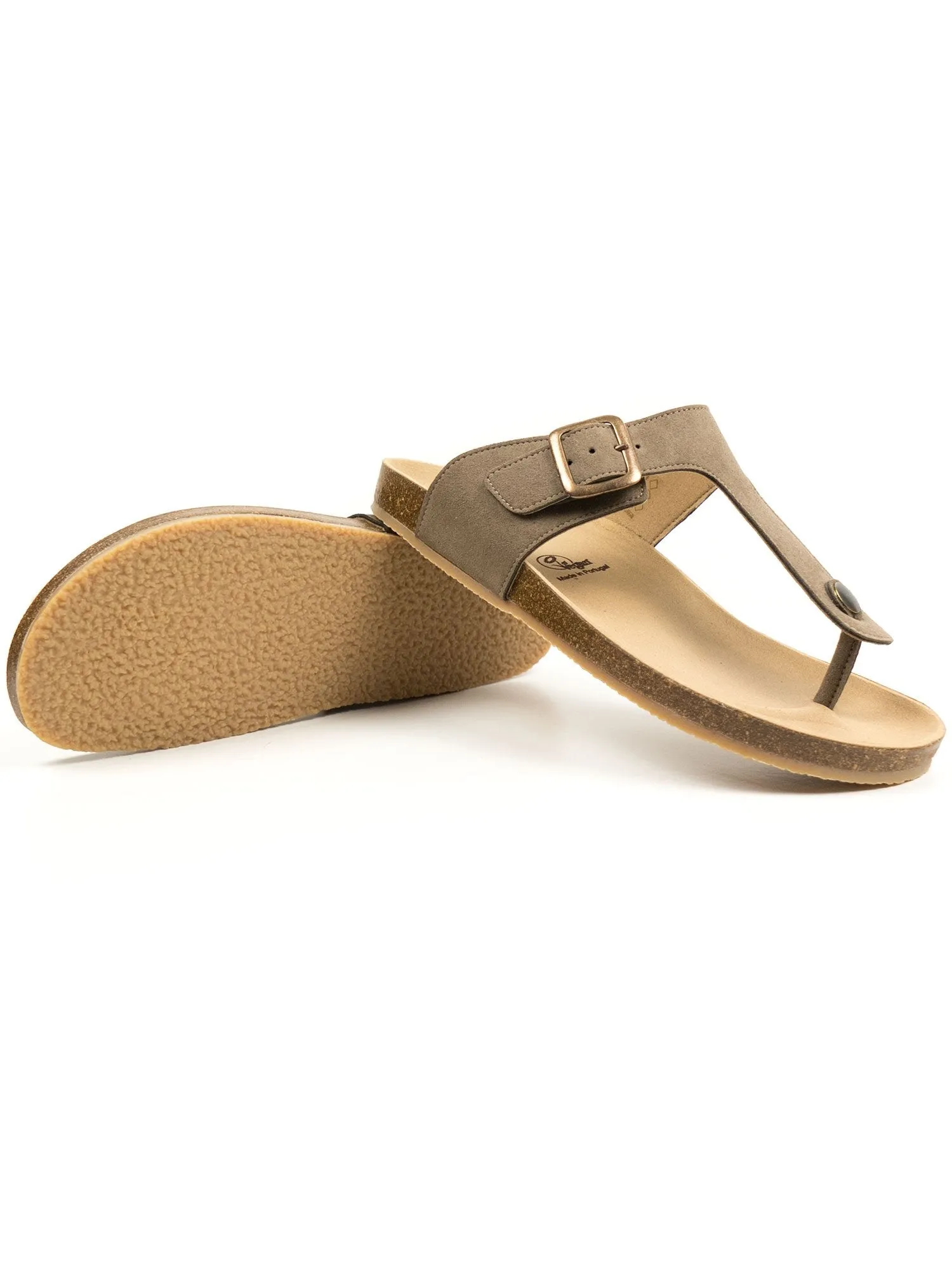 Toe Peg Footbed Sandals