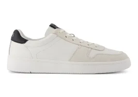 TRVL Lite Court Sneaker - White/Black Leather/Suede