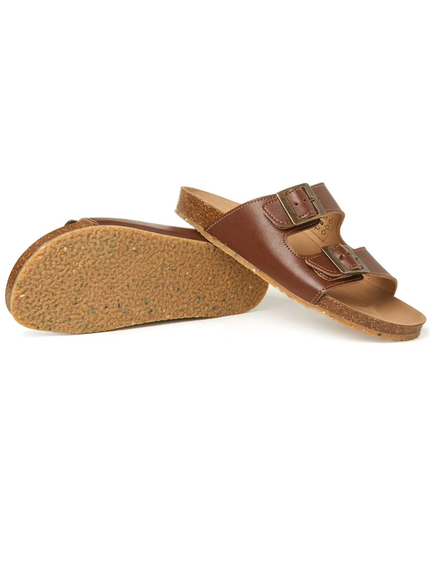 Two Strap Footbed Sandals